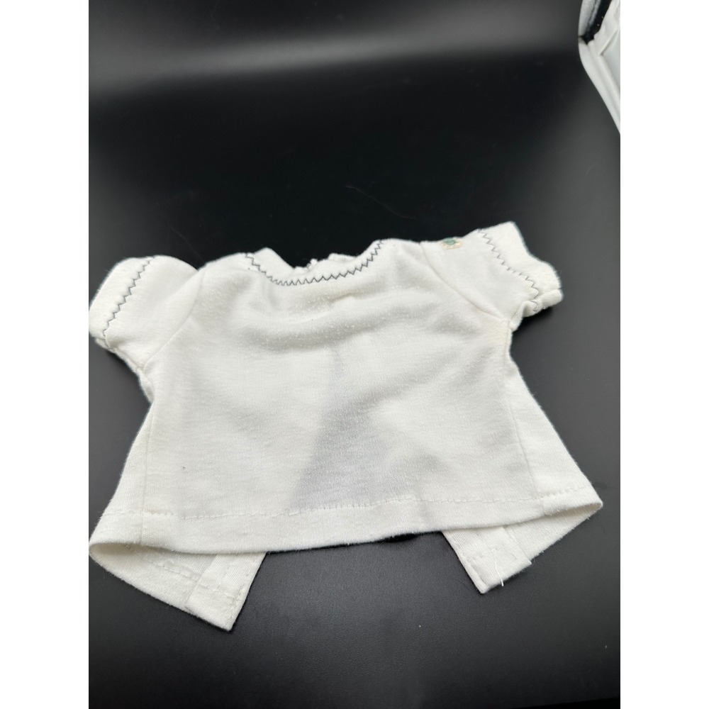 Coleco Cabbage Patch Kids 1980s White Shirt Navy Trim Boys Vtg 1983 Doll clothes